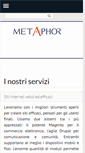 Mobile Screenshot of metaphor.it